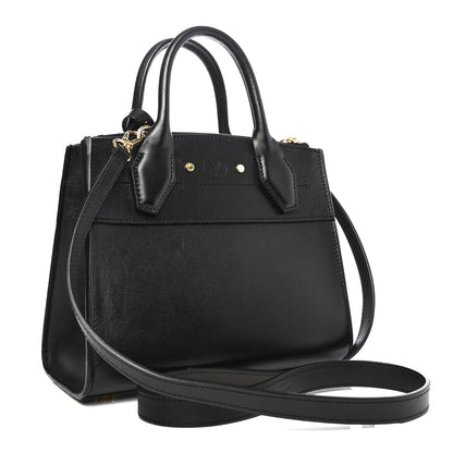 Louis Vuitton Calfskin City Steamer Mini Black 2 of 4