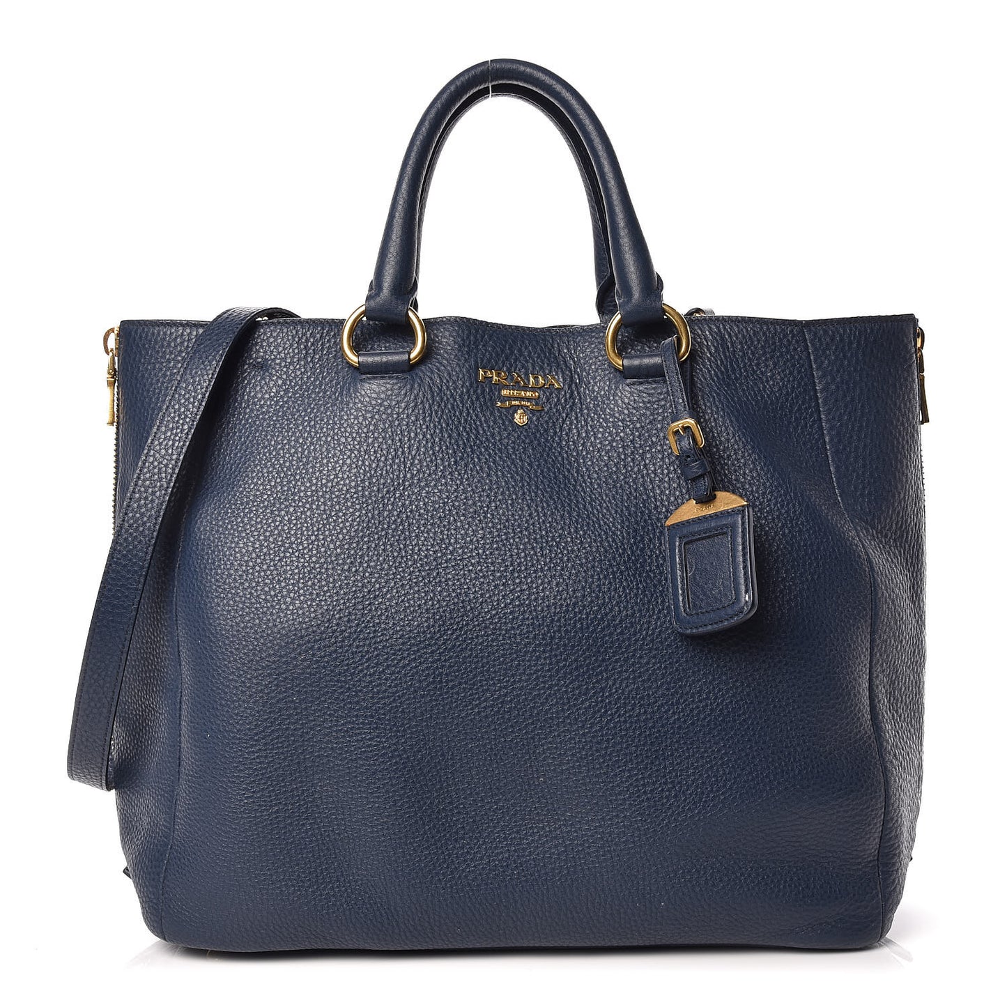 Vitello Daino Tote Bluette