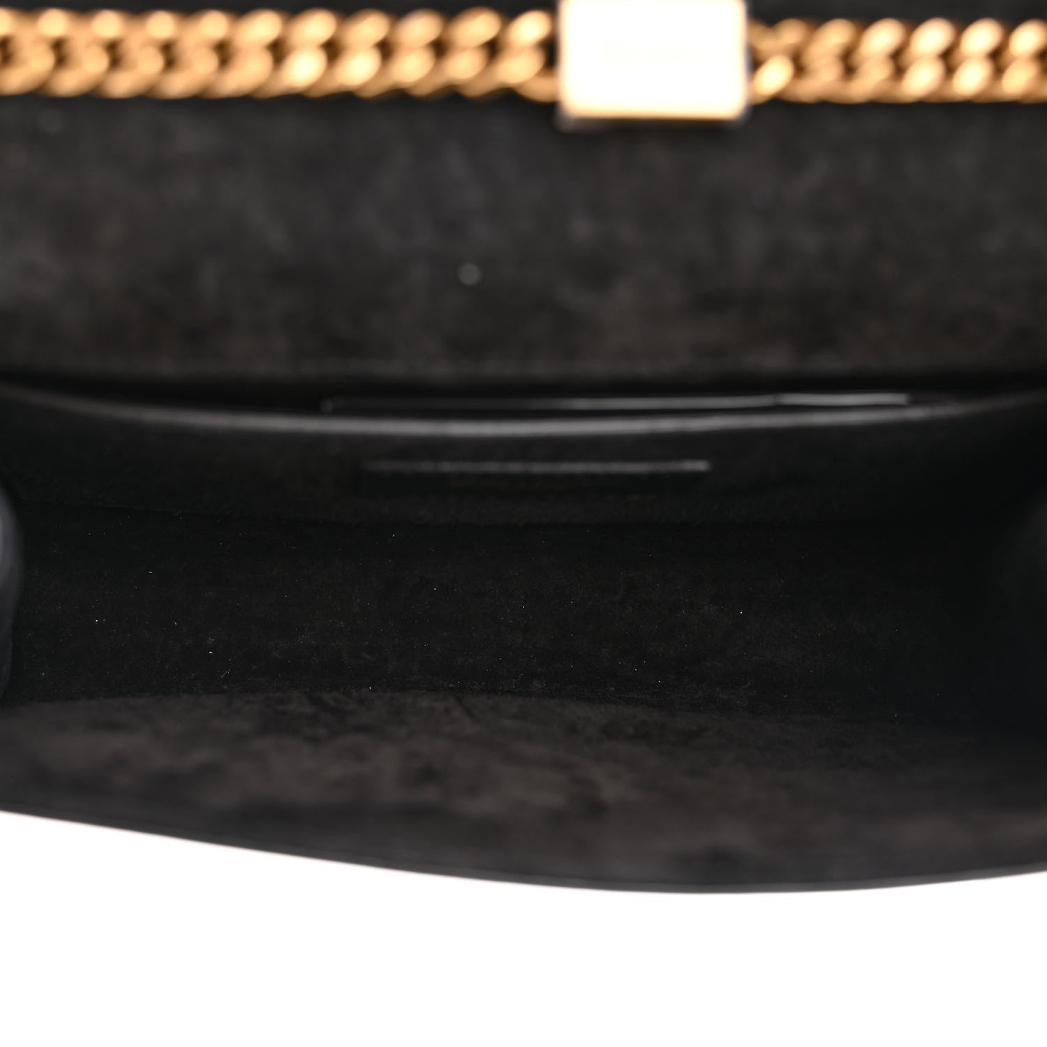 Saint Laurent Metallic Calfskin Small Classic Monogram Kate Tassel Satchel Pink 5 of 11