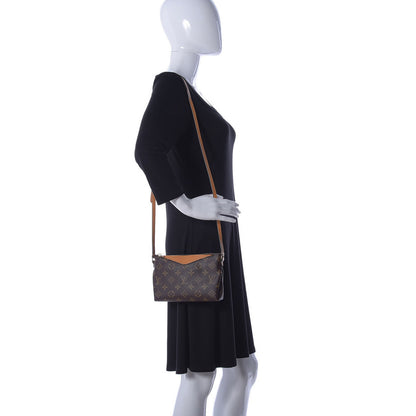 Louis Vuitton Monogram Pallas Crossbody Safran 2 of 10