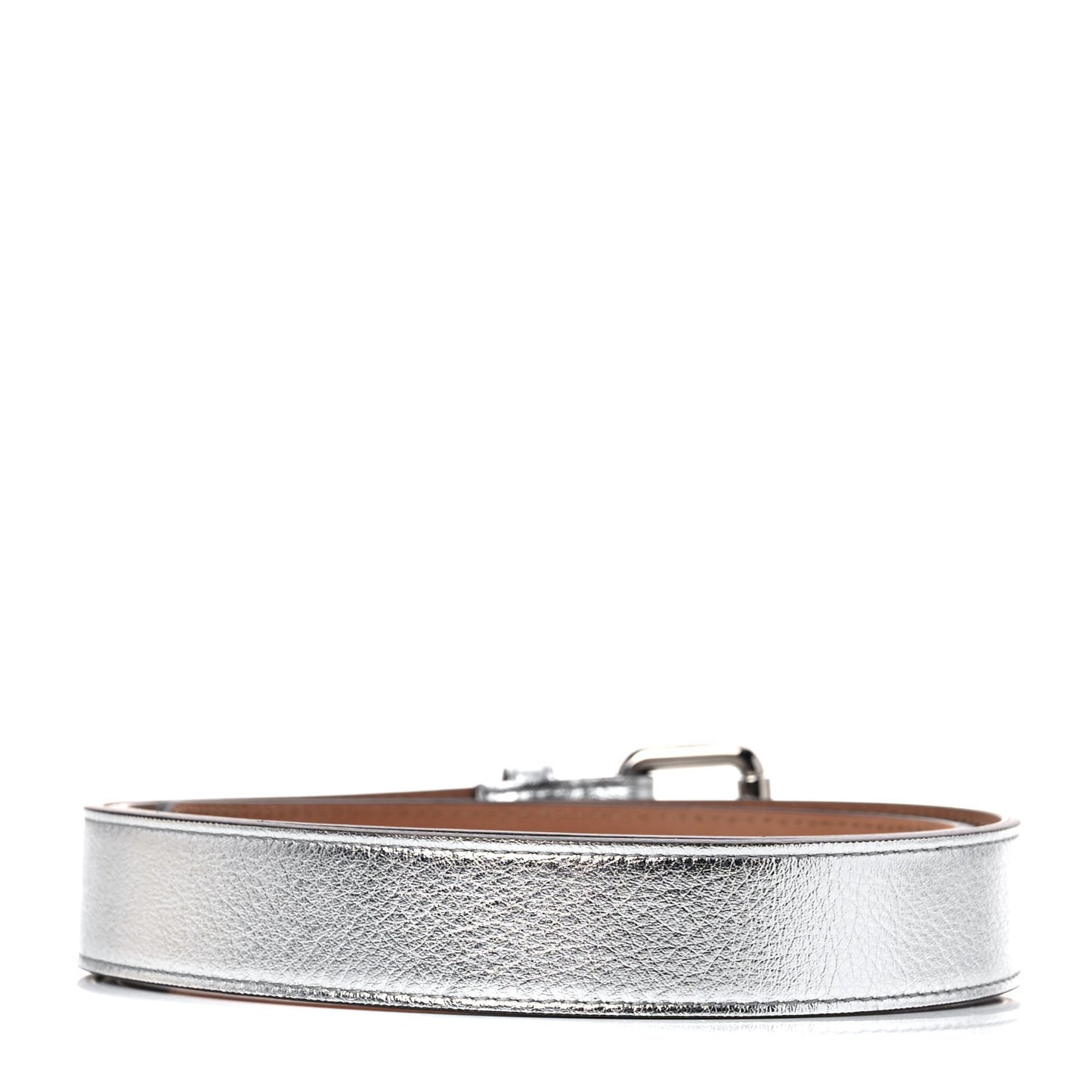Vitello Catalan Mirror Multi Accessory Belt Argento