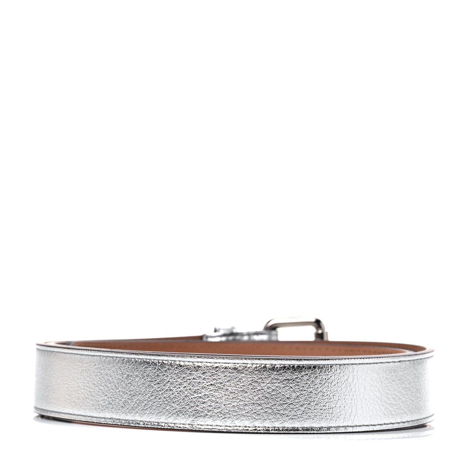 Fendi Vitello Catalan Mirror Multi Accessory Belt Argento 13 of 15