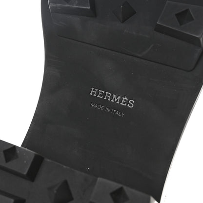 Hermes Glossed Calfskin First Derby 37 Beige Glaise 7 of 9
