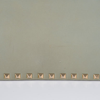 Valentino Garavani Nappa Rockstud Wristlet Clutch Green Tea Sorbet 8 of 12