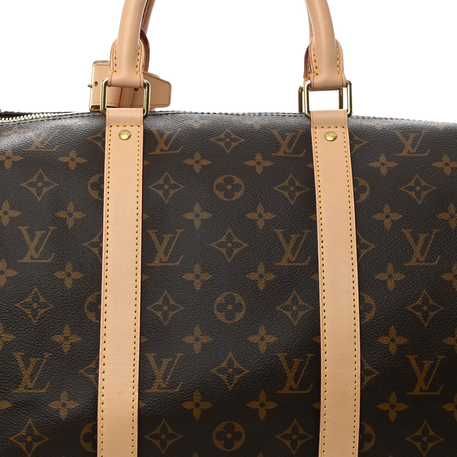 Louis Vuitton Monogram Keepall Bandouliere 50 7 of 9