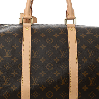 Louis Vuitton Monogram Keepall Bandouliere 50 7 of 9