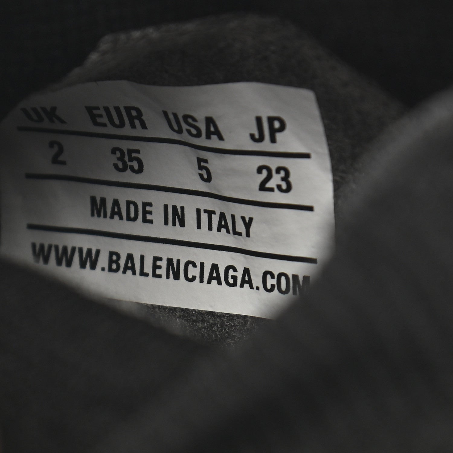 Balenciaga Knit Womens Speed Lace Up Sneakers 35 Black 8 of 8