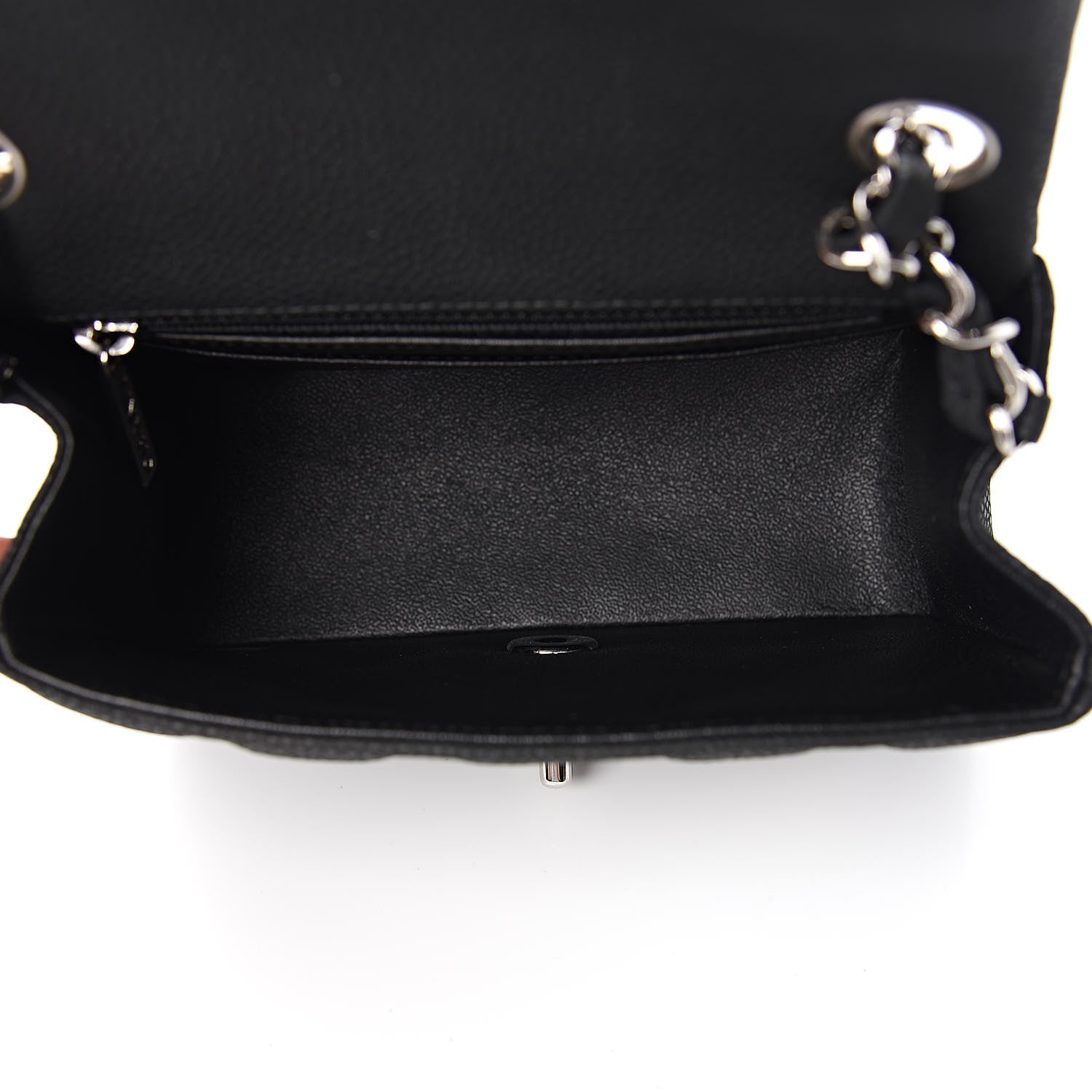 Chanel Iridescent Caviar Quilted Mini Square Flap Black 5 of 11