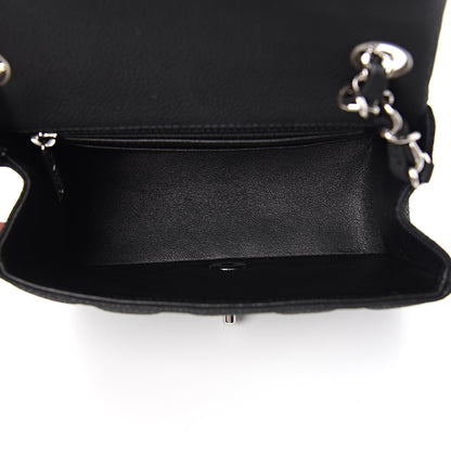 Chanel Iridescent Caviar Quilted Mini Square Flap Black 5 of 11