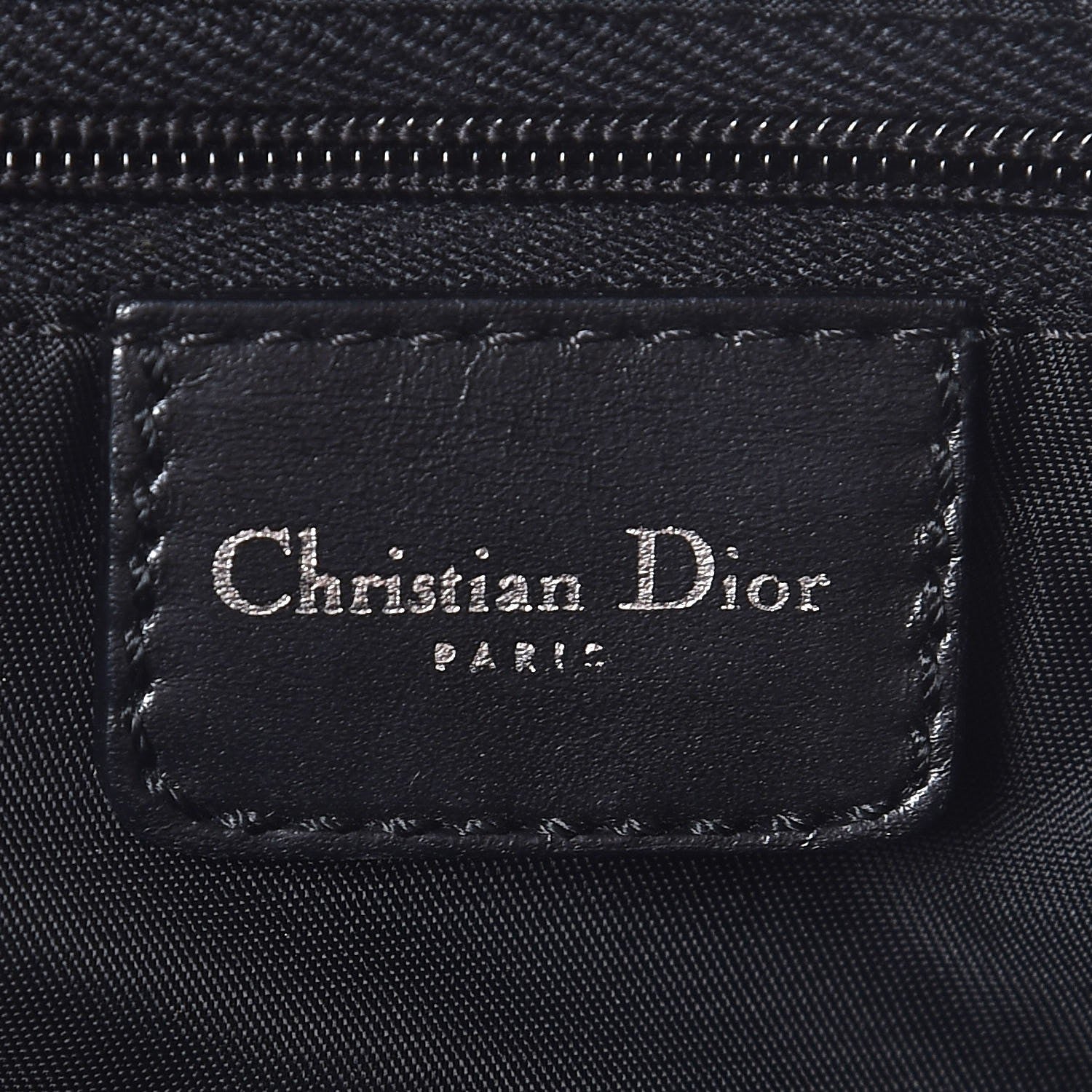Christian Dior Monogram Boston Black 6 of 7