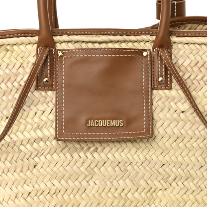 Jacquemus Raffia Panier Soli Light Brown 7 of 9