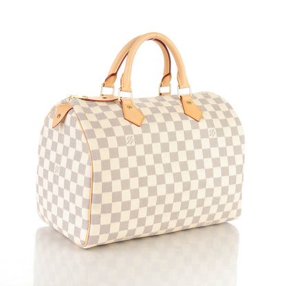 Louis Vuitton Damier Azur Speedy 30 3 of 9