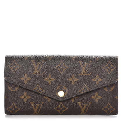 Louis Vuitton Monogram Sarah Wallet NM Fuchsia 1 of 8