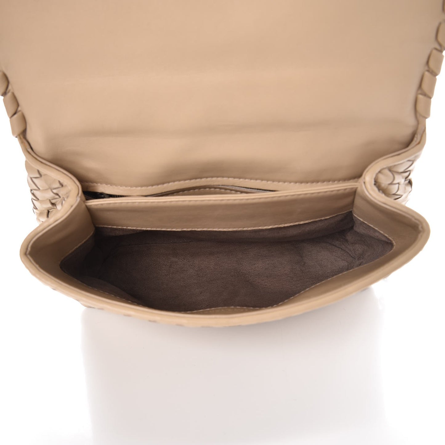Nappa Intrecciato Medium Olimpia Bag Mink