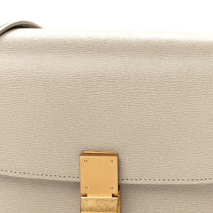 Celine Liege Calfskin Teen Classic Box Flap Bag Nude 8 of 10