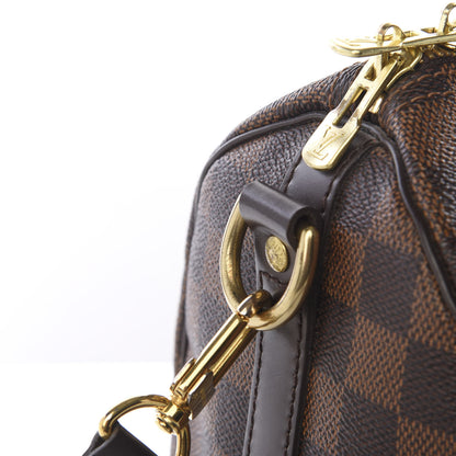 Louis Vuitton Damier Ebene Speedy Bandouliere 25 10 of 12
