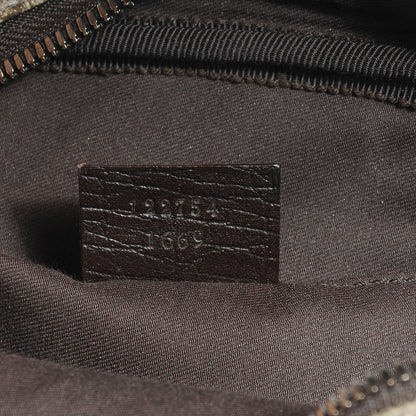 Gucci GG Plus Monogram Messenger Bag Ebony 7 of 7