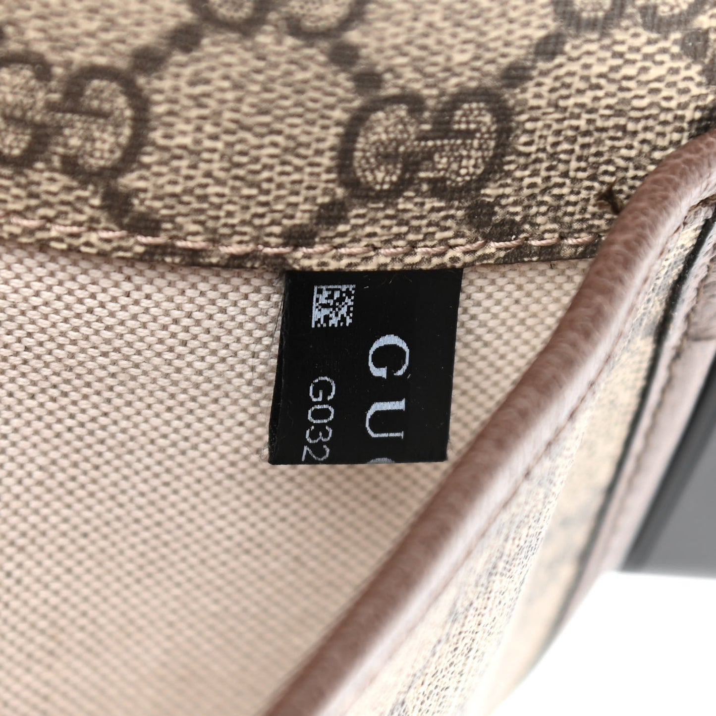 GG Supreme Monogram Neo Vintage Web Belt Bag Brown