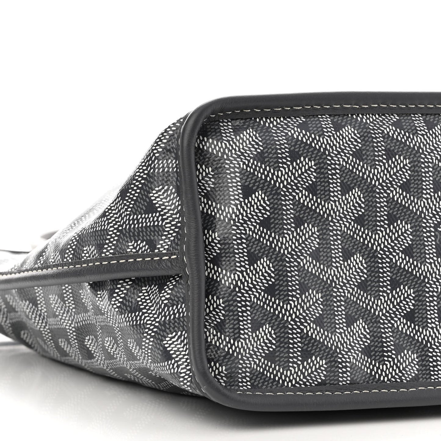 Goyardine Reversible Mini Anjou Grey