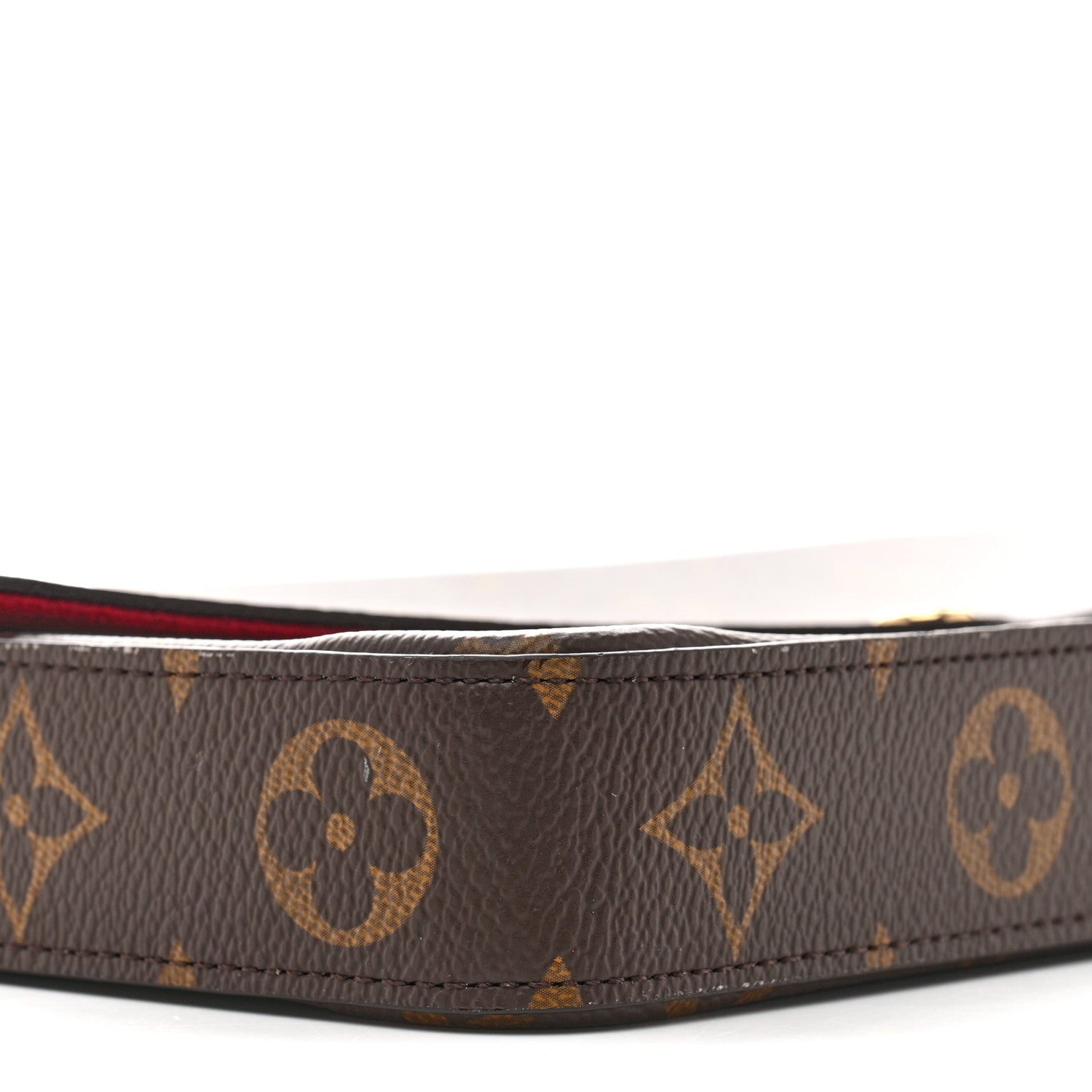 Louis Vuitton Monogram Pochette Felicie Chain Wallet Fuchsia 9 of 13