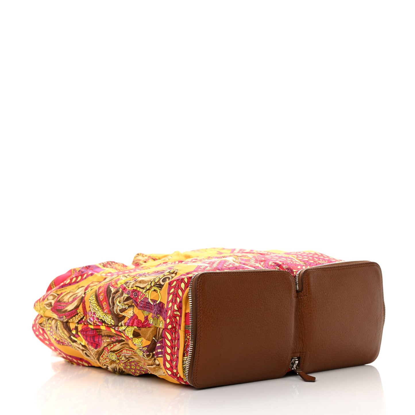 Buffle Gala Silky Pop La Danse du Cheval Marwari Shopper Tote Marron