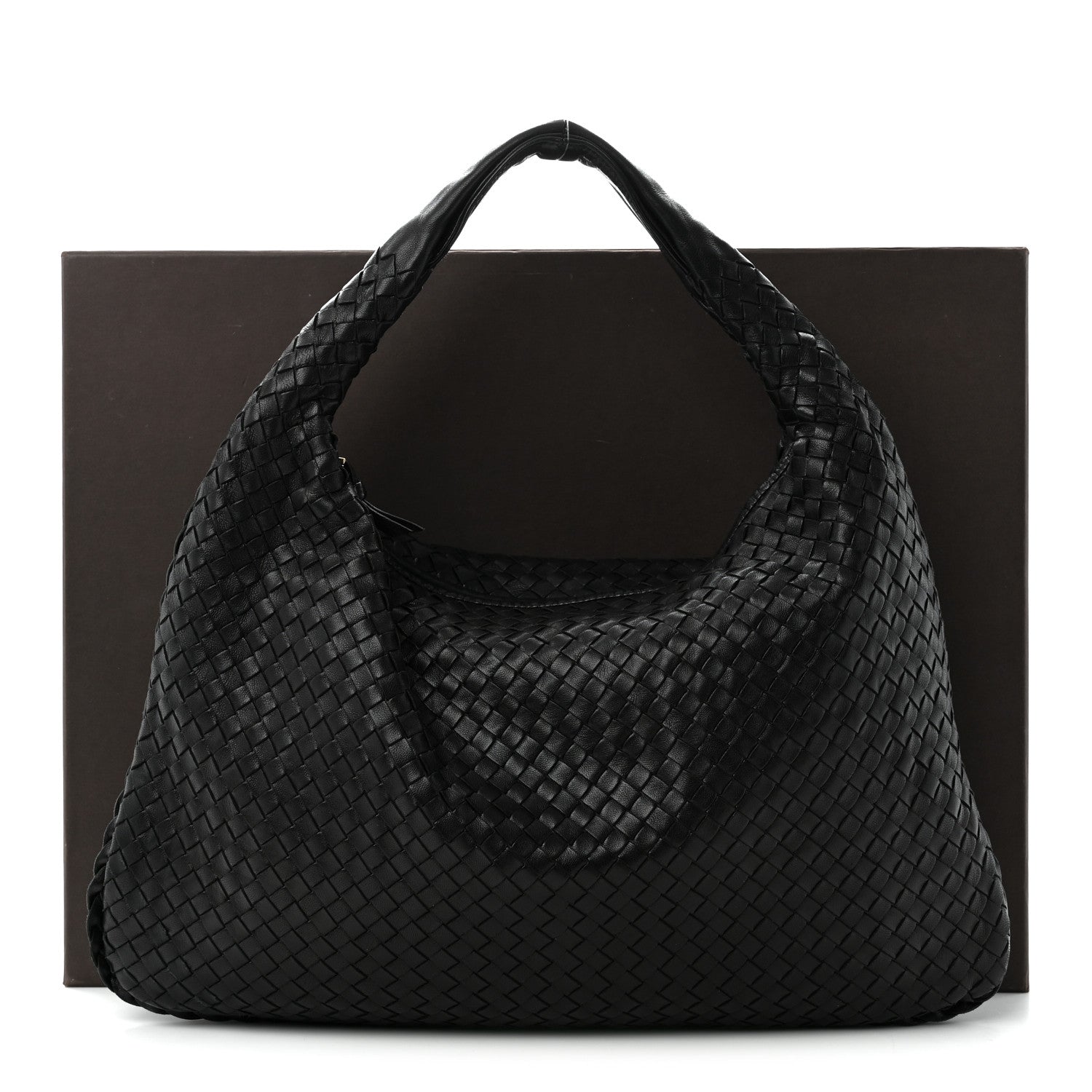 Bottega Veneta Nappa Intrecciato Large Veneta Hobo Black 11 of 11