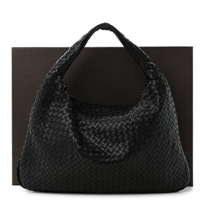 Bottega Veneta Nappa Intrecciato Large Veneta Hobo Black 11 of 11