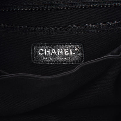 Chanel Caviar Quilted Timeless Accordion Flap Black 6 of 10
