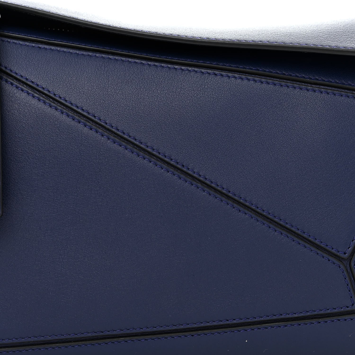 Loewe Calfskin Small Puzzle Bag Marine 8 of 10