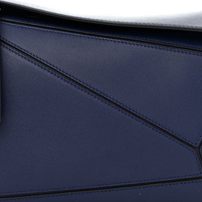 Loewe Calfskin Small Puzzle Bag Marine 8 of 10