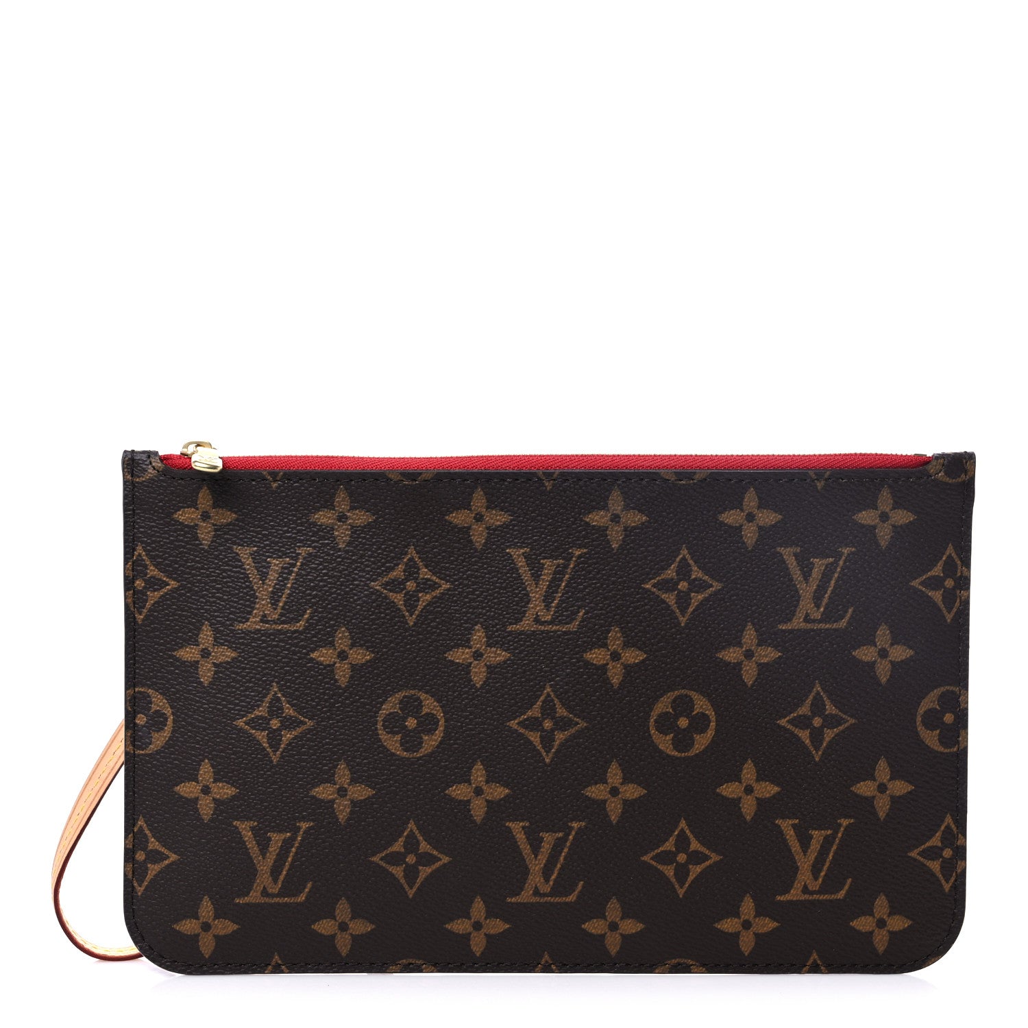 Louis Vuitton Monogram Neverfull MM GM Pochette Cherry 1 of 9