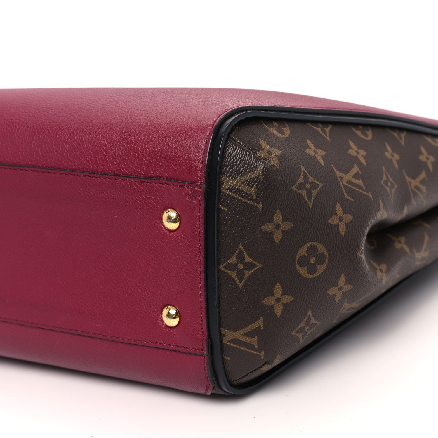 Louis Vuitton Calfskin Monogram Kimono Tote Grape 9 of 13