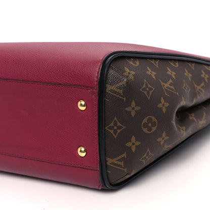 Louis Vuitton Calfskin Monogram Kimono Tote Grape 9 of 13