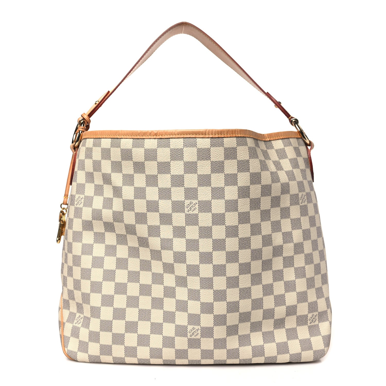 Louis Vuitton Damier Azur Delightful PM Rose Ballerine 1 of 12