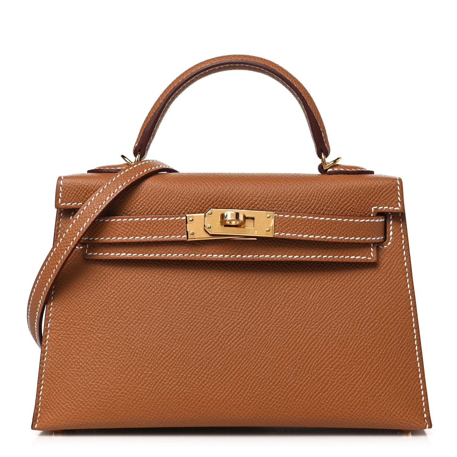 Hermes Epsom Mini Kelly Sellier 20 Gold 1 of 11