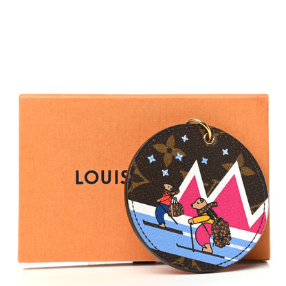 Louis Vuitton Monogram 2018 Christmas Animation Bears Bag Charm Key Ring 4 of 4