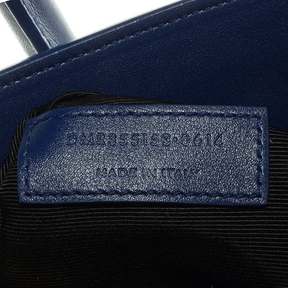 Saint Laurent Leather Classic Sac De Jour Small Blue 7 of 9