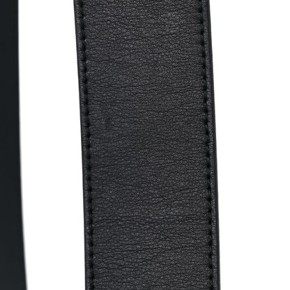 Gucci Moon Calfskin Nickel Double G 40mm Belt 90 36 Black 6 of 8