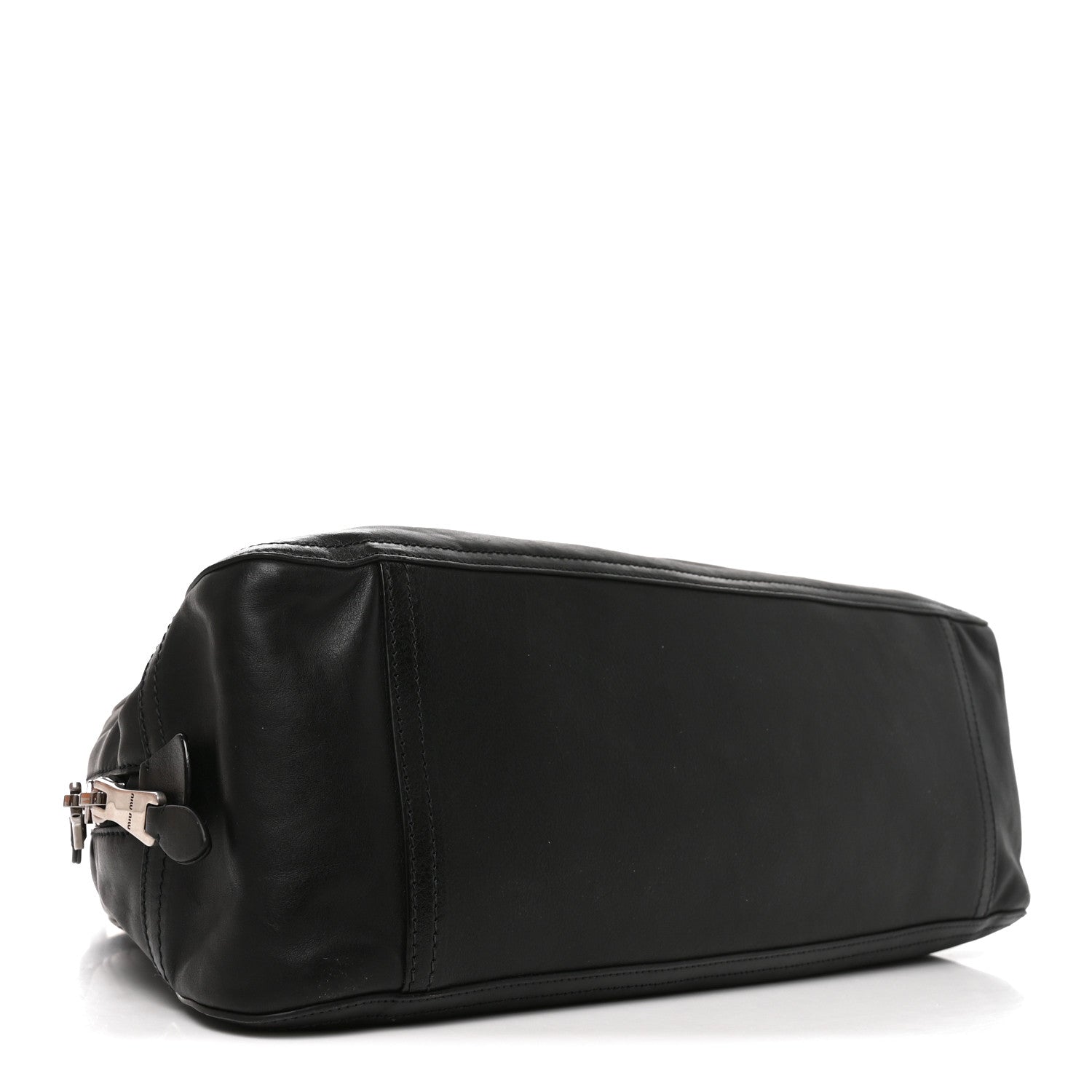 Miu Miu Nappa Medium Vivant Bag Black 4 of 9