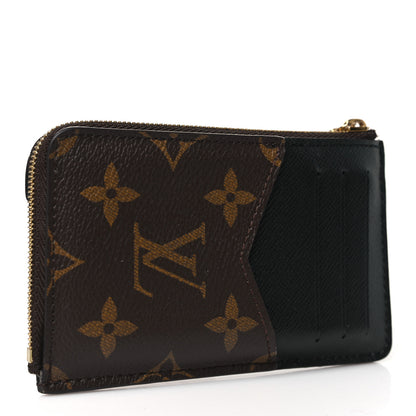 Louis Vuitton Monogram Recto Verso Card Holder Black 3 of 8