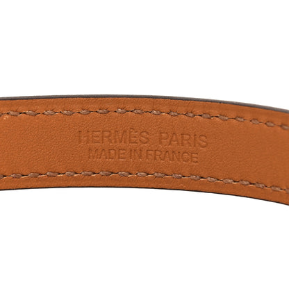 Hermes Epsom Rivale Double Tour Bracelet S Rouge Casaque 4 of 6