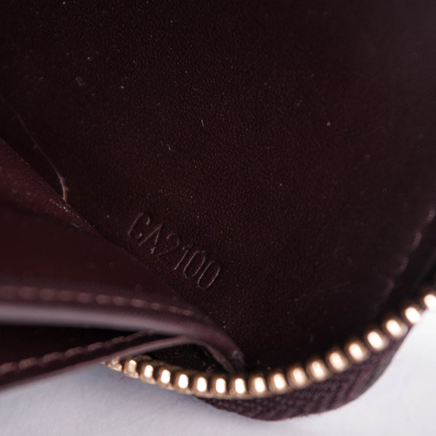 Louis Vuitton Vernis Zippy Wallet Amarante 7 of 7