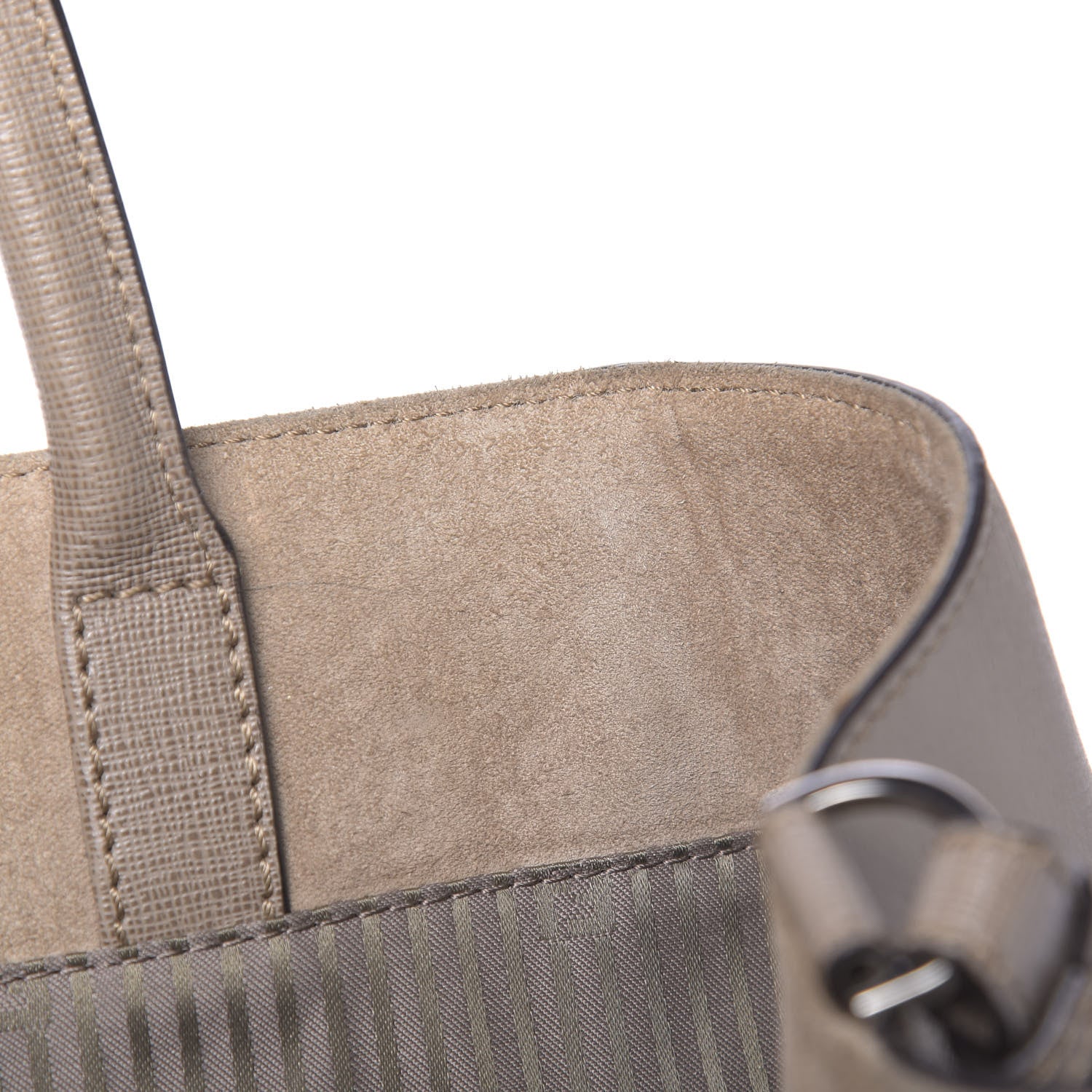 Fendi Vitello Elite Regular 2Jours Tote Tortora 8 of 12