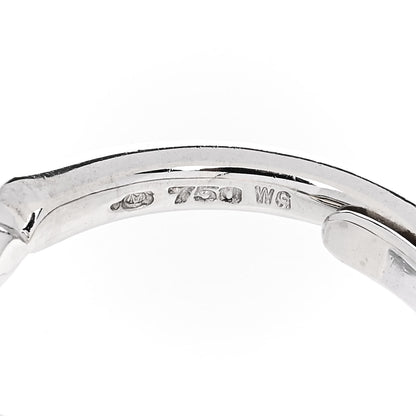 Mikimoto 18K White Gold Diamond Black South Sea Cultured Pearl 9-9.5mm Ring 49 5 5 of 6