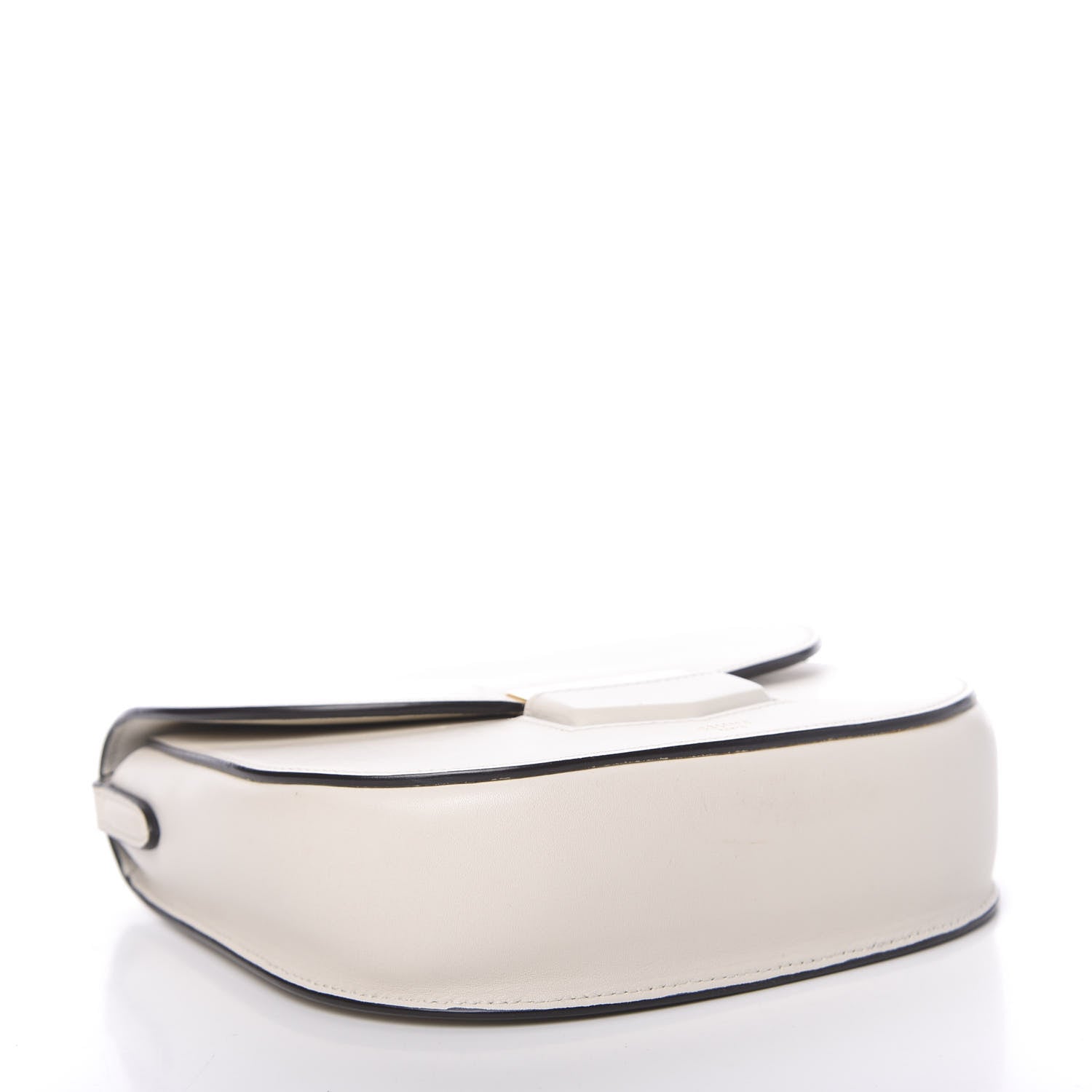 Celine Smooth Calfskin Small Trotteur White 4 of 10