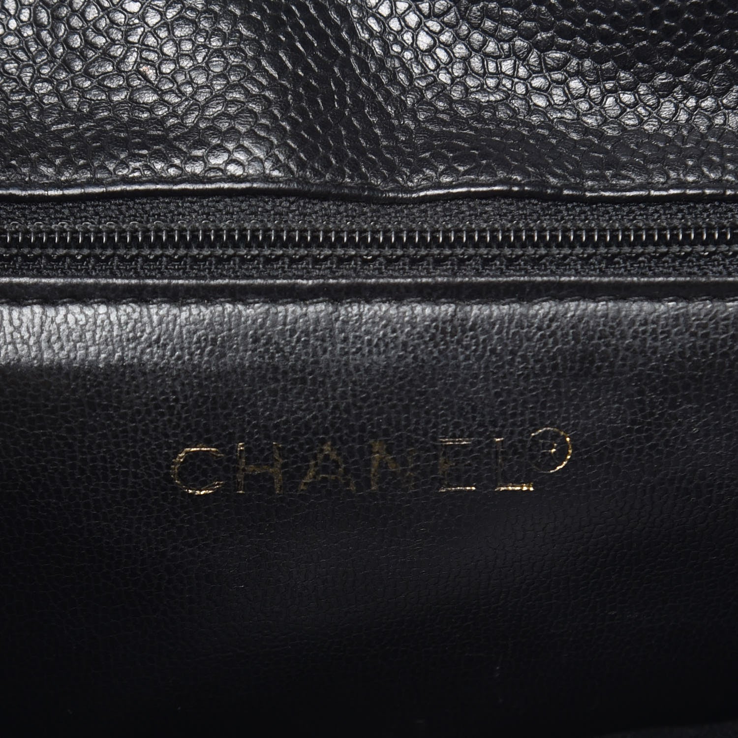 Chanel Caviar CC Backpack Black 6 of 13