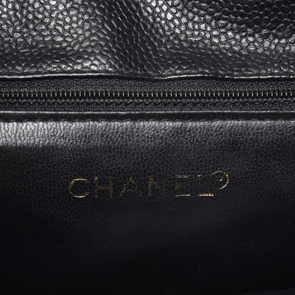 Chanel Caviar CC Backpack Black 6 of 13