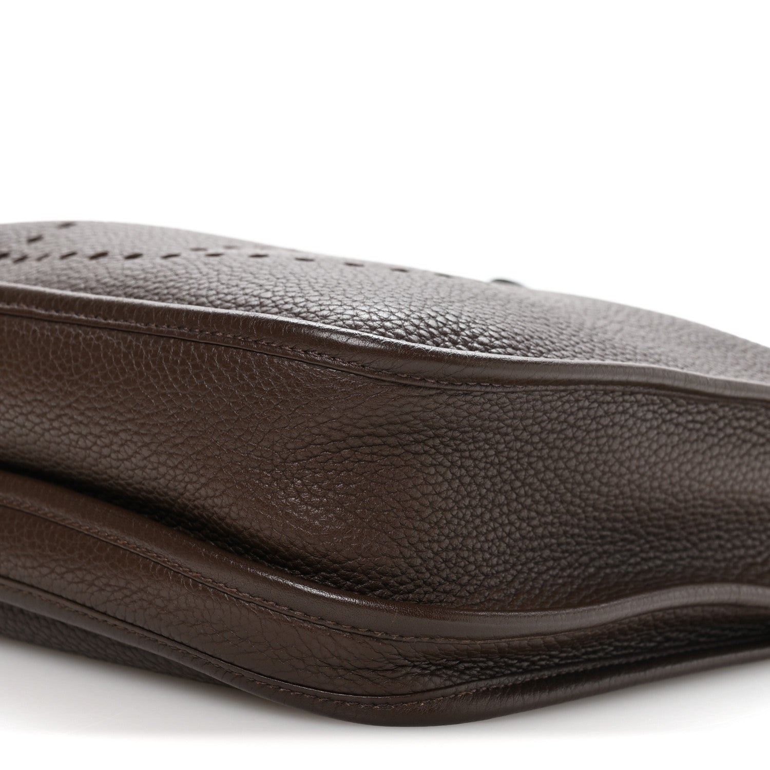 Hermes Taurillon Clemence Evelyne III PM Chocolate 10 of 10