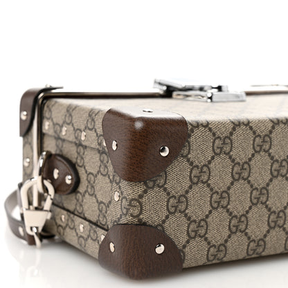 Gucci GG Supreme Monogram Globe-Trotter Beauty Case Brown 9 of 11