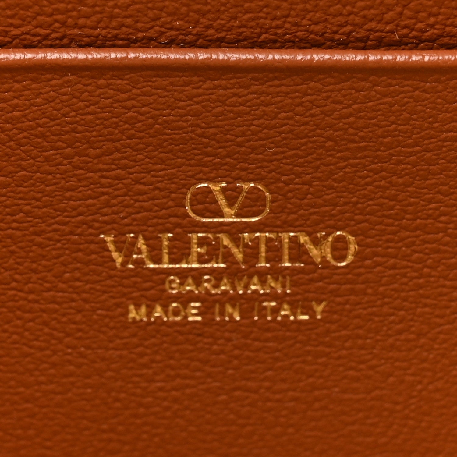 Valentino Garavani Raffia Calfskin Vlogo Signature Zip Pouch Naturale Brown 6 of 8